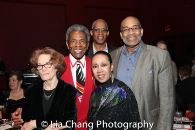 Joan Jeffri, Andre De Shields, Vincent Phram, Yvonne Curry and Michael Dinwiddie Photo