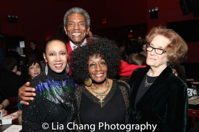 Yvonne Curry, Vinie Burrows, Andre De Shields and Joan Jeffri Photo