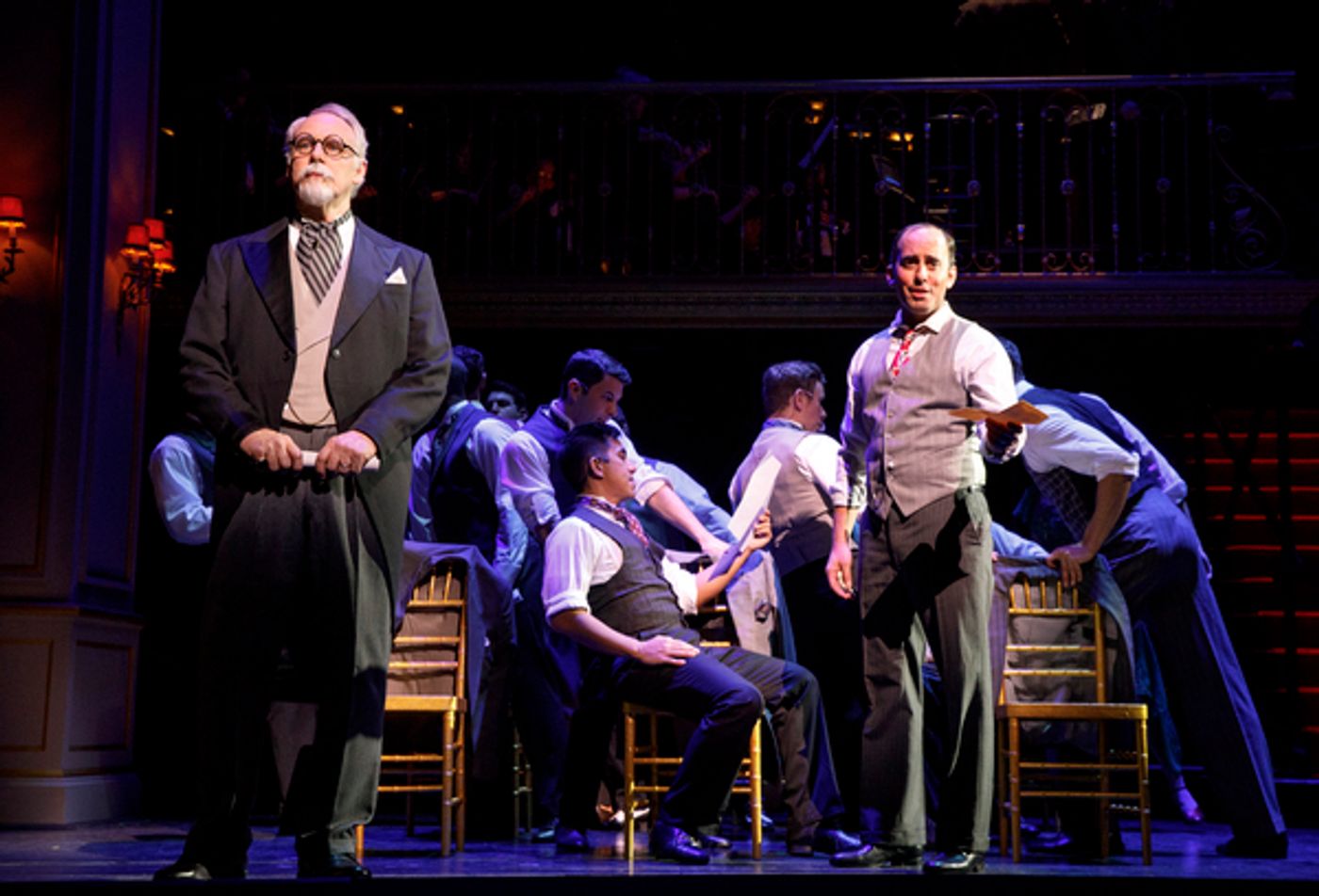 Photo Flash: Welcome to the GRAND HOTEL! First Look at Encores! Full Cast in Action  Image