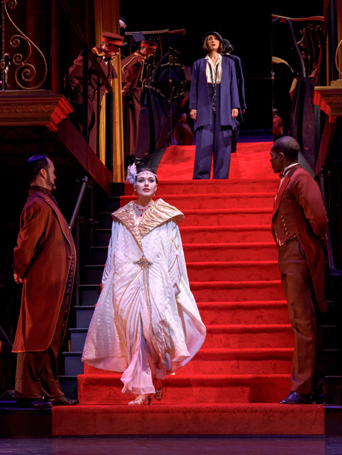 Photo Flash: Welcome to the GRAND HOTEL! First Look at Encores! Full Cast in Action  Image