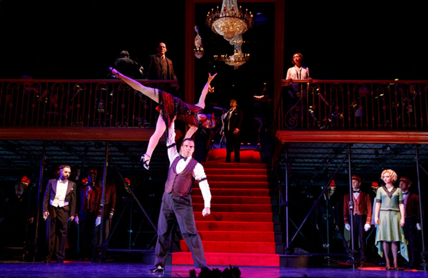 Photo Flash: Welcome to the GRAND HOTEL! First Look at Encores! Full Cast in Action  Image