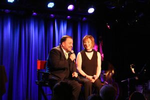before joining the great David Sabella for a clever comedic duet.  Photo