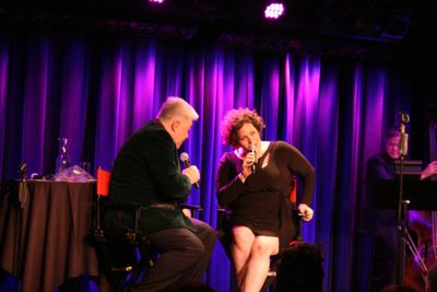Lucia Spina from the original cast of Kinky Boots shared some stories and then two co Photo