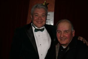 One Sabella on stage and one in the house. David's famous brother, Ernie Sabella, was Photo