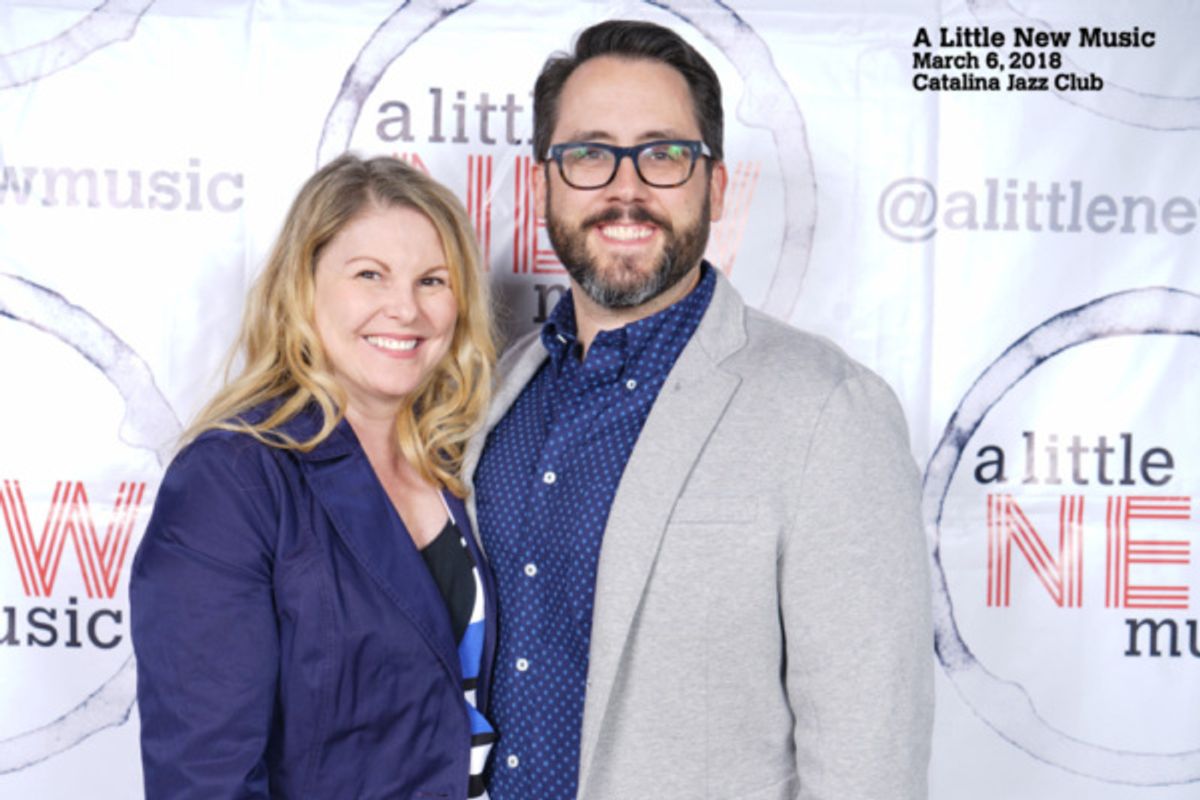 Heather Ayres and friend at 