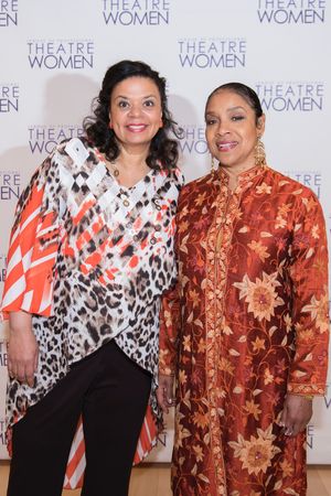 Yvette Heyliger with Phylicia Rashad  Photo