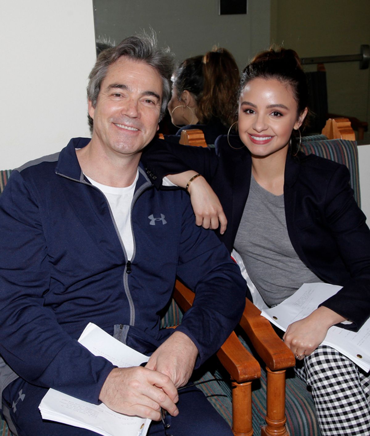 Jon Tenney, Aimee Carrero. at 