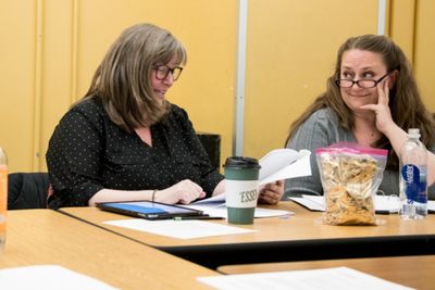 Sara Thigpen and  Heather E. Cunningham Photo