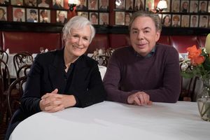 Glenn Close, Andrew Lloyd Webber Photo