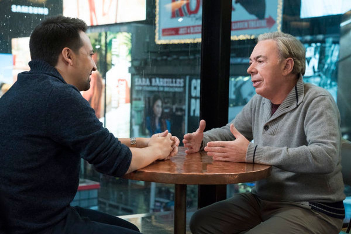 Lin-Manuel Miranda, Andrew Lloyd Webber at 