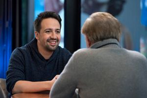  Lin-Manuel Miranda, Andrew Lloyd Webber Photo
