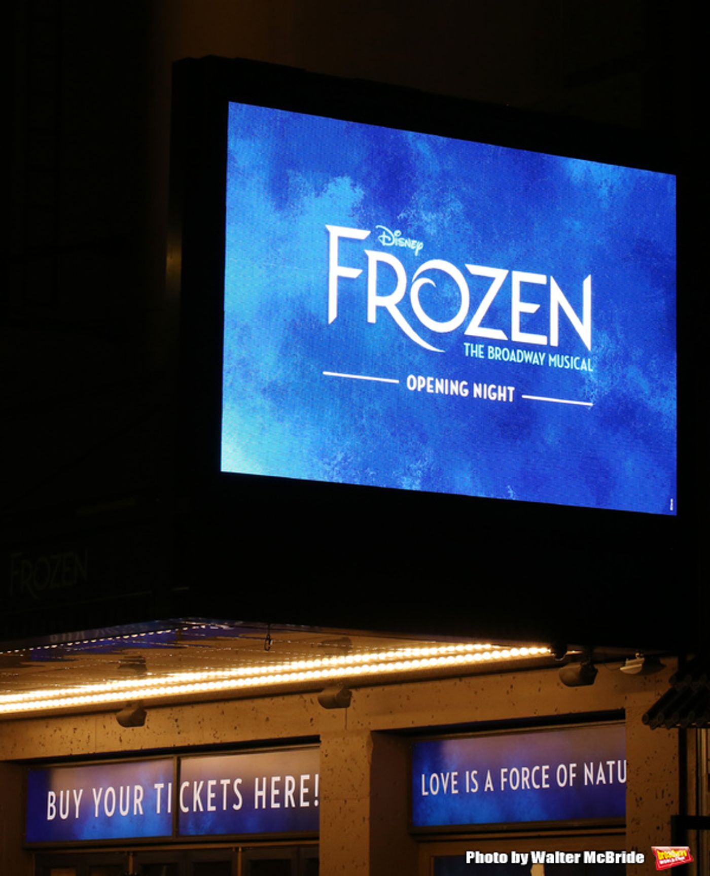 Photo Coverage: A Cold Front Takes Over Broadway! Inside FROZEN's Opening Night Curtain Call  Image