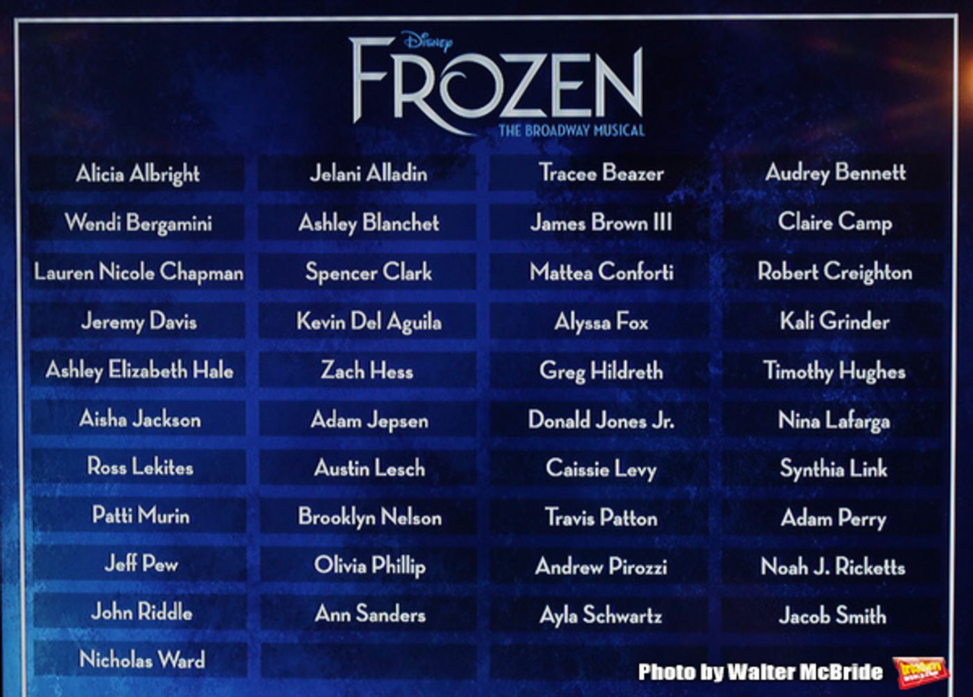 Photo Coverage: A Cold Front Takes Over Broadway! Inside FROZEN's Opening Night Curtain Call  Image