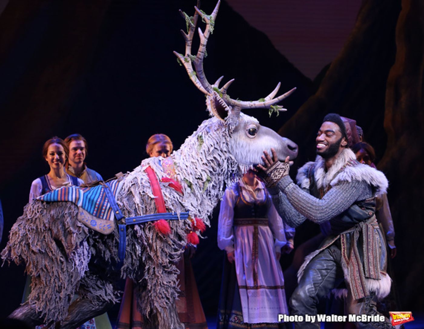 Photo Coverage: A Cold Front Takes Over Broadway! Inside FROZEN's Opening Night Curtain Call  Image