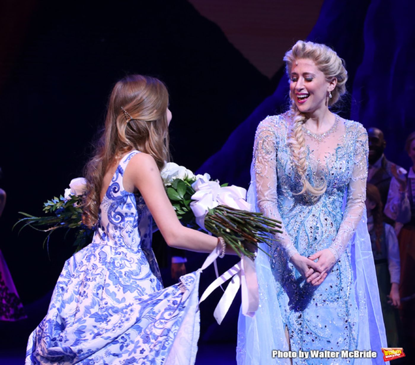 Photo Coverage: A Cold Front Takes Over Broadway! Inside FROZEN's Opening Night Curtain Call  Image