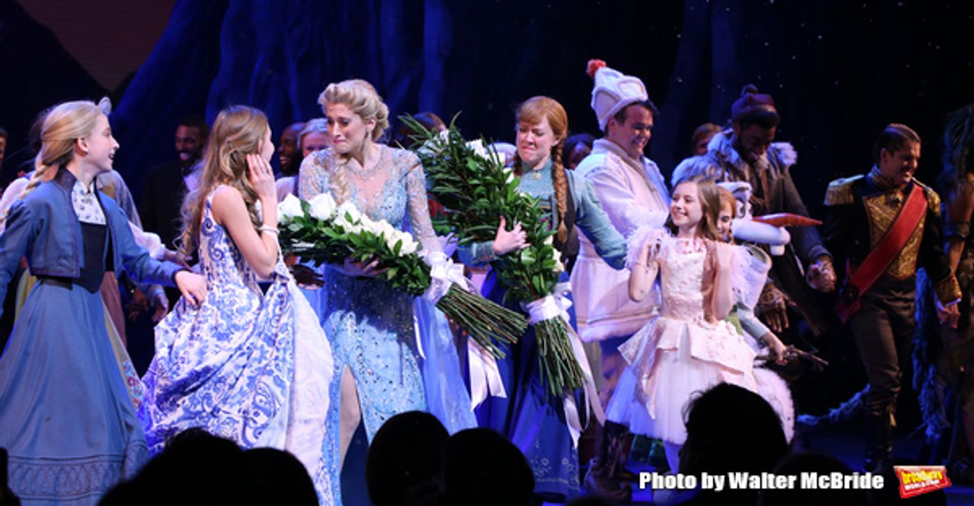 Photo Coverage: A Cold Front Takes Over Broadway! Inside FROZEN's Opening Night Curtain Call  Image