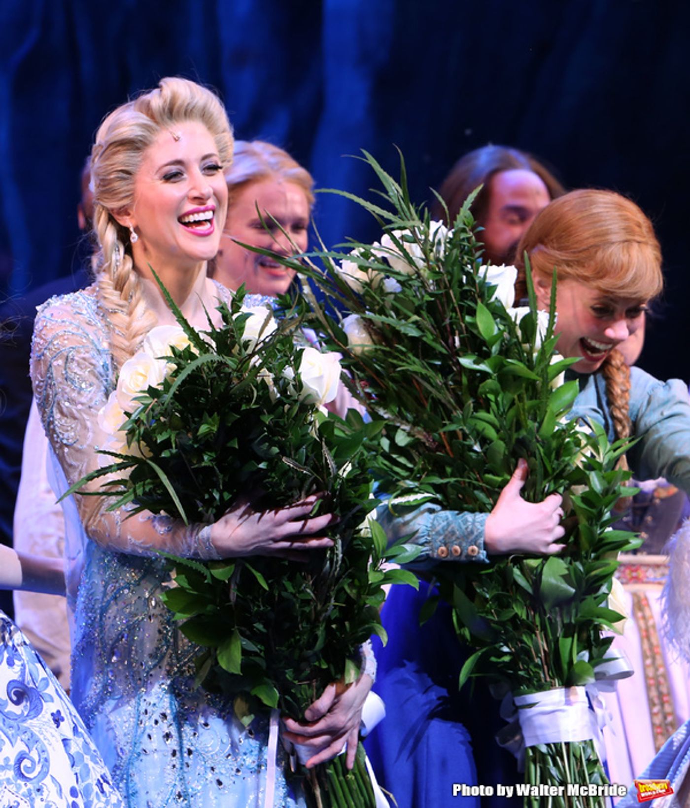 Photo Coverage: A Cold Front Takes Over Broadway! Inside FROZEN's Opening Night Curtain Call  Image