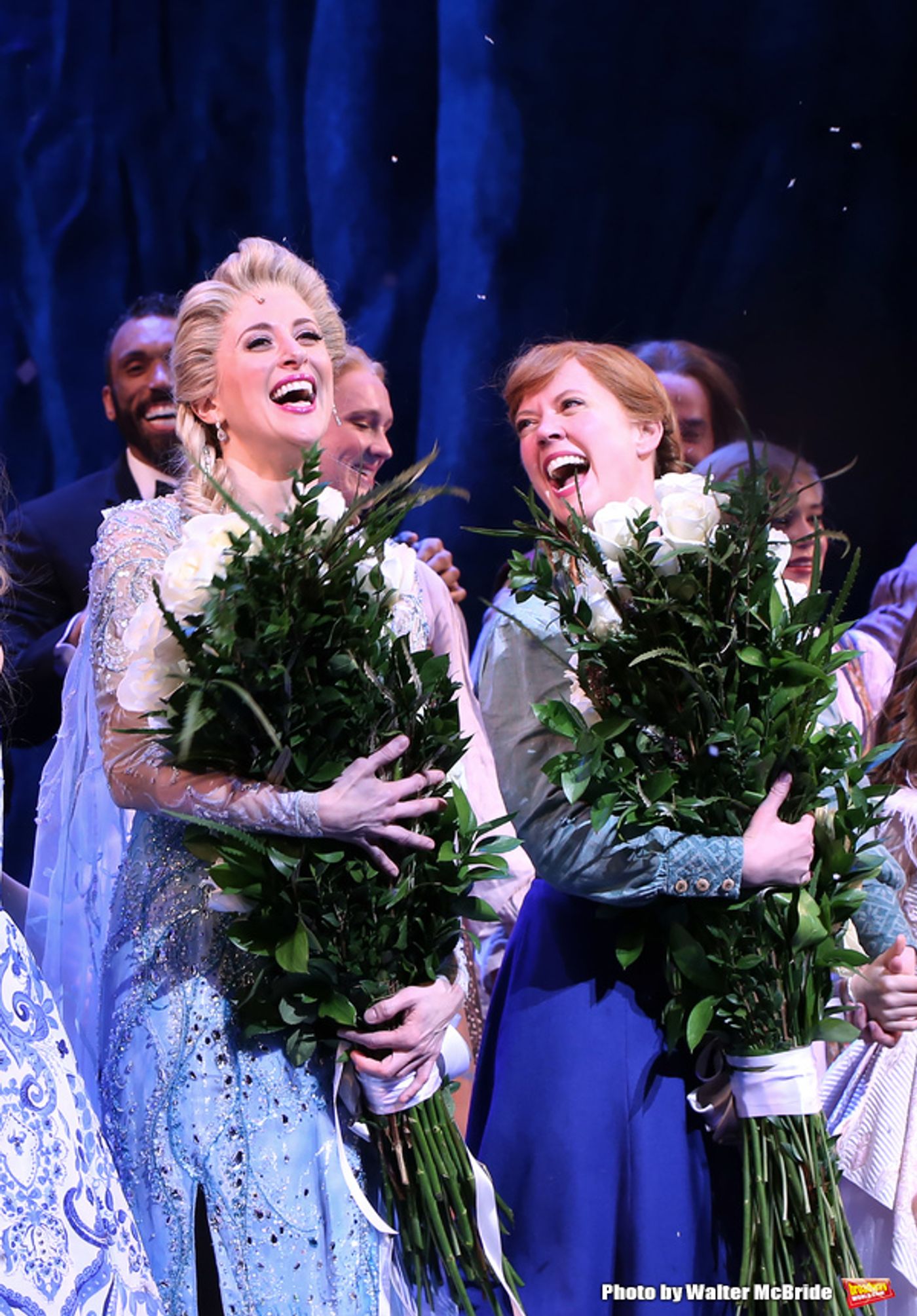 Photo Coverage: A Cold Front Takes Over Broadway! Inside FROZEN's Opening Night Curtain Call  Image