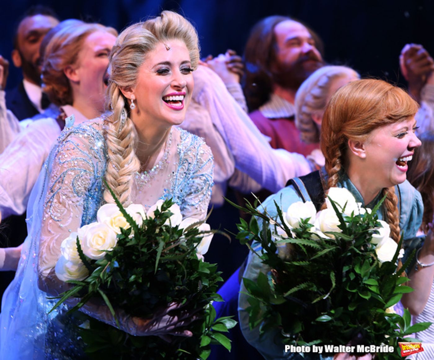 Photo Coverage: A Cold Front Takes Over Broadway! Inside FROZEN's Opening Night Curtain Call  Image