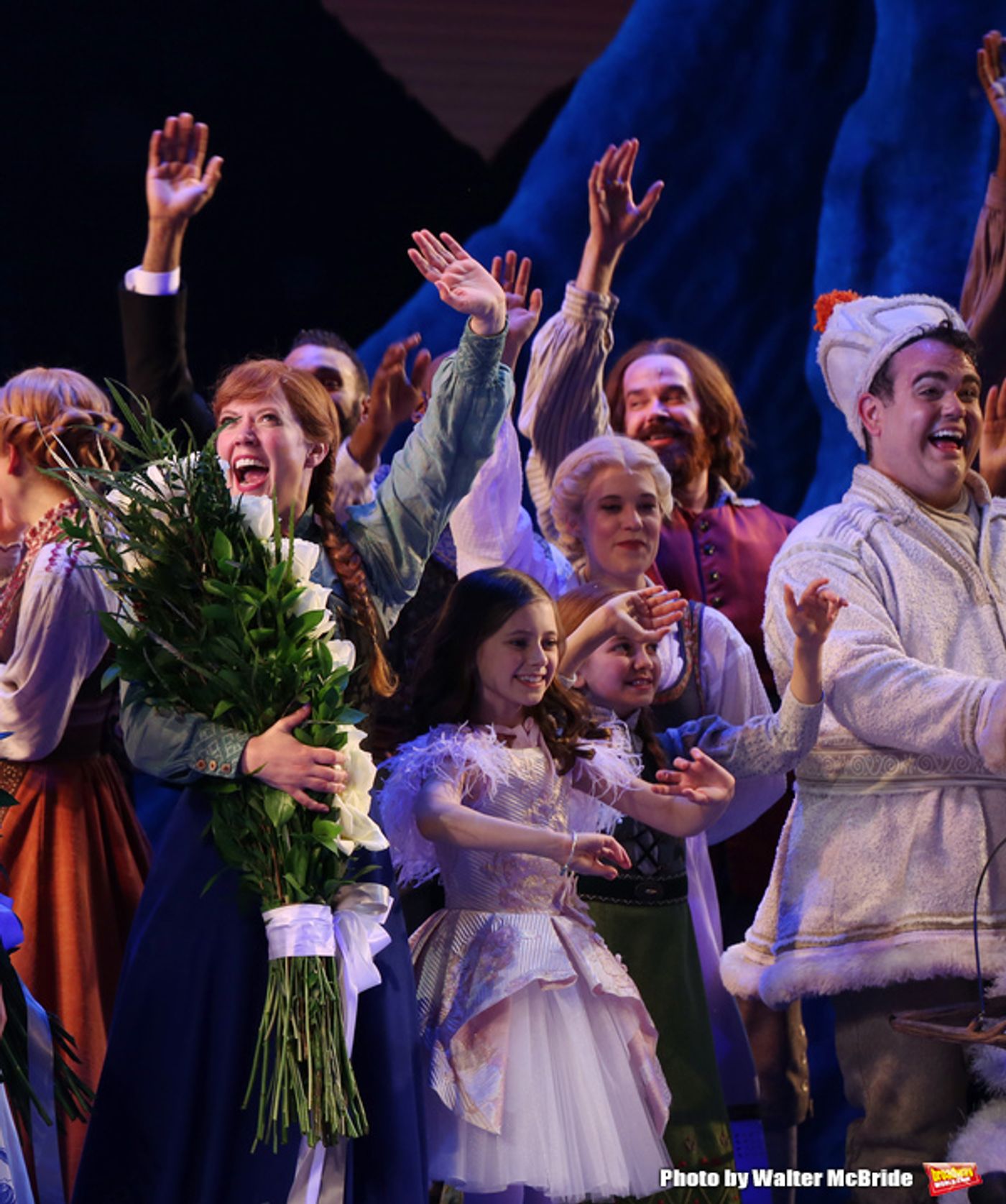 Photo Coverage: A Cold Front Takes Over Broadway! Inside FROZEN's Opening Night Curtain Call  Image