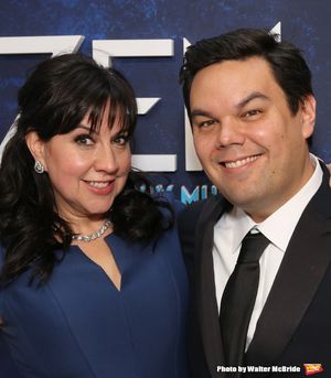 Kristen Anderson-Lopez and Robert Lopez @ BroadwayWorld Kristen Anderson-Lopez and Robert Lopez Photo