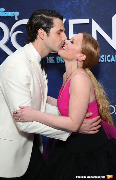 John Riddle and Patti Murin Photo