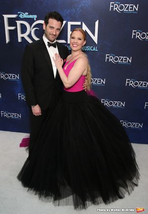 Colin Donnell and Patti Murin @ BroadwayWorld Colin Donnell and Patti Murin Photo