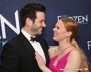 Colin Donnell and Patti Murin @ BroadwayWorld Colin Donnell and Patti Murin Photo