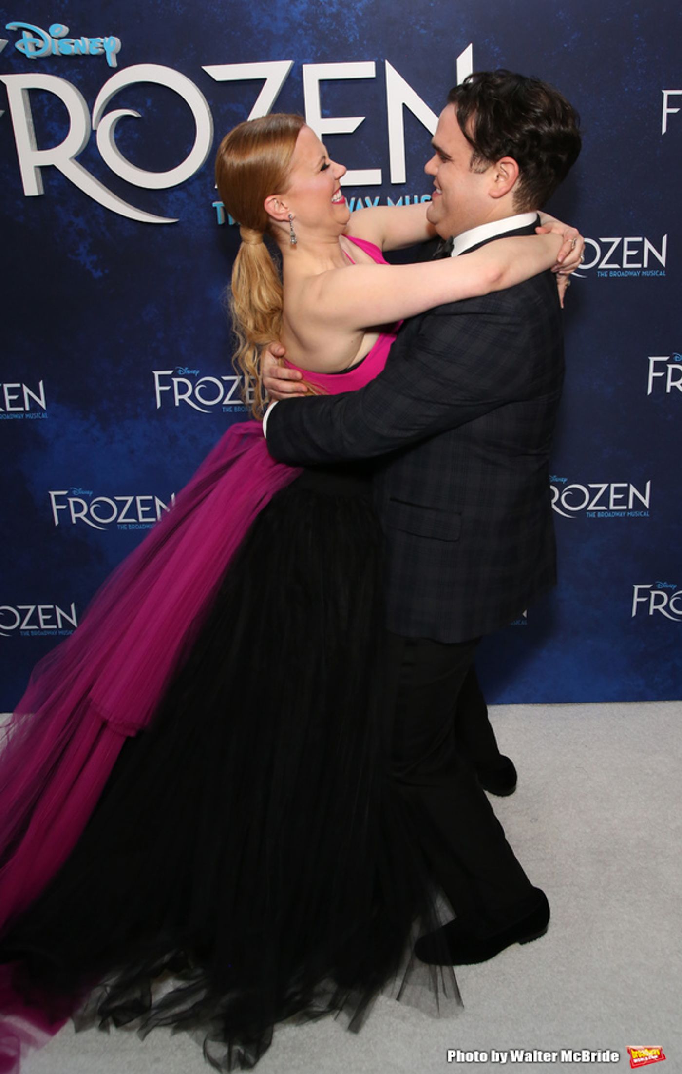 Photo Coverage: Broadway Freezes Over as FROZEN Celebrates Opening Night!  Image