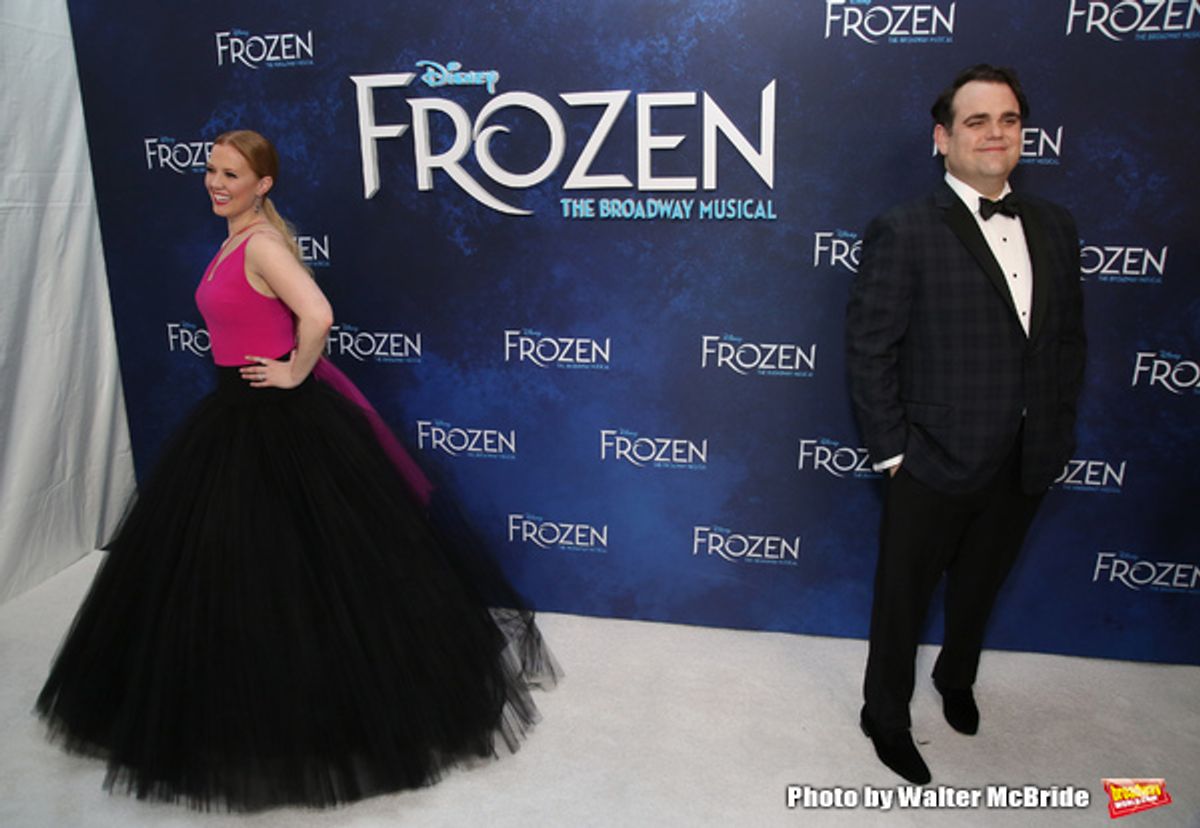 Patti Murin and Greg Hildreth  at 