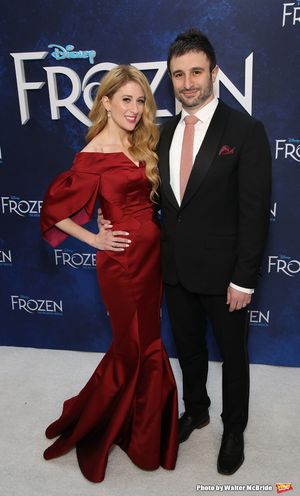 Caissie Levy and David Reiser @ BroadwayWorld Caissie Levy and David Reiser Photo