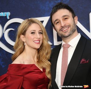 Caissie Levy and David Reiser Photo