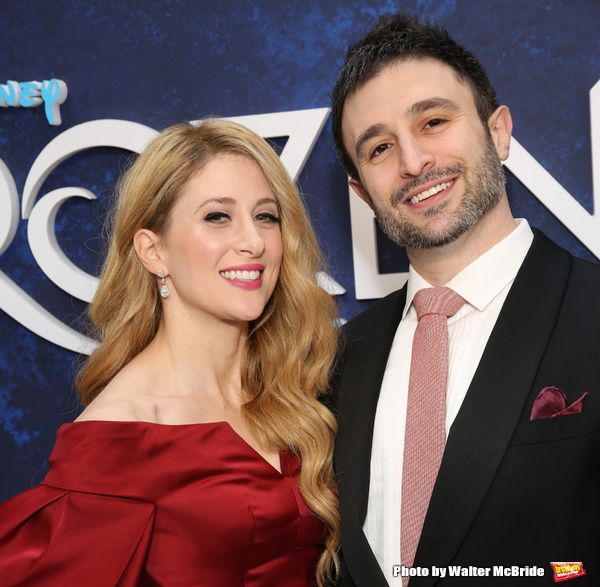 Caissie Levy and David Reiser Photo