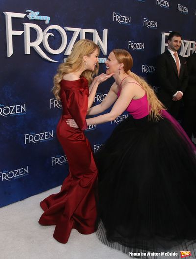 Caissie Levy and Patty Murin Photo