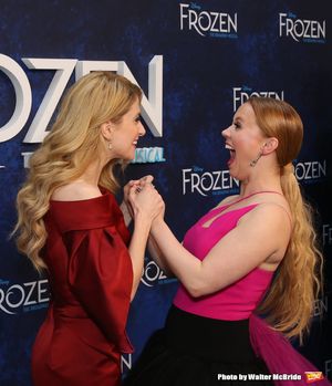 Caissie Levy and Patty Murin Photo