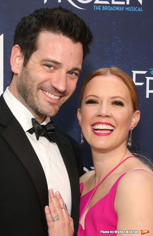Colin Donnell and Patti Murin @ BroadwayWorld Colin Donnell and Patti Murin Photo