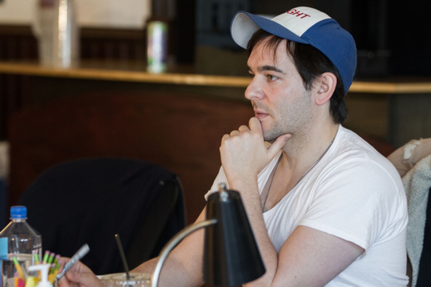 Photo Flash: In Rehearsal with Rainn Wilson and the Cast of THE DOPPELGANGER  Image