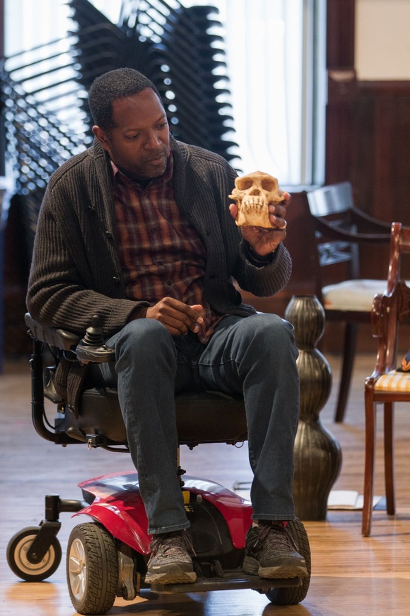 Photo Flash: In Rehearsal with Rainn Wilson and the Cast of THE DOPPELGANGER  Image