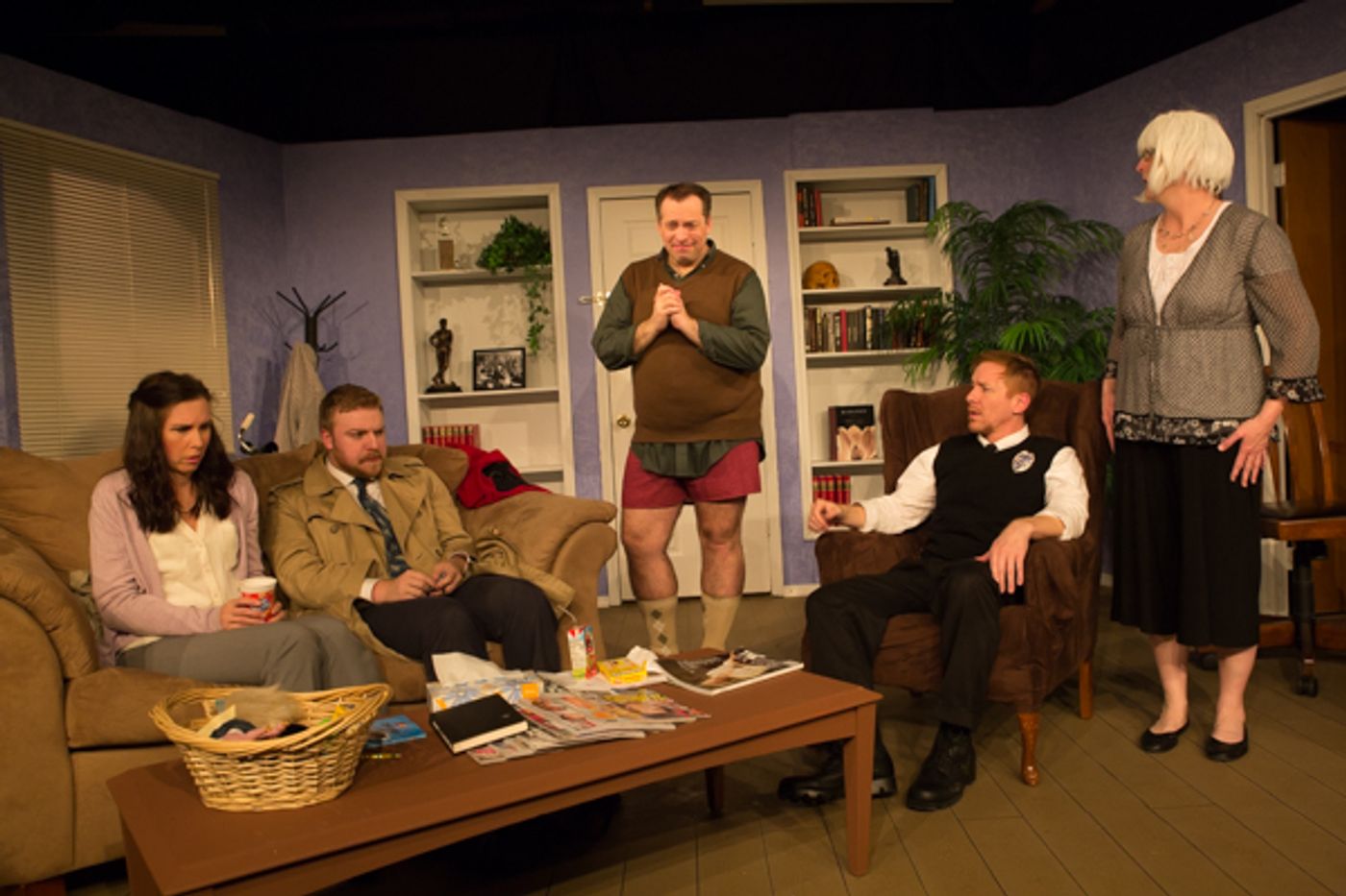 Photo Coverage: First look at Little Theatre Off Broadway's PSYCH Photo Coverage: First look at Little Theatre Off Broadway's PSYCH Image