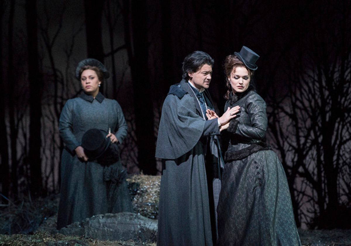 Deborah Nansteel, Vittorio Grigolo, and Olga Peretyatko-Mariotti at 
