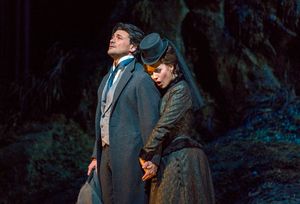 Vittorio Grigolo as Edgardo and Olga Peretyatko-Mariotti in the title role of Donizet Photo