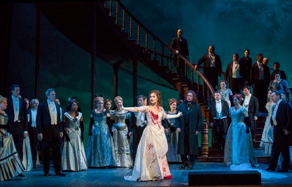 A scene from Act III of Donizetti's 