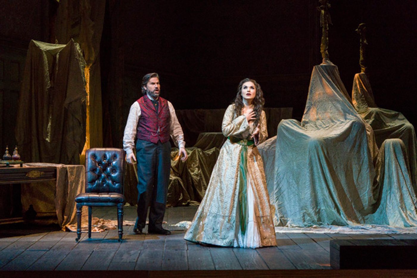 Photo Flash: First Look At Lucia di Lammermoor at The Met  Image