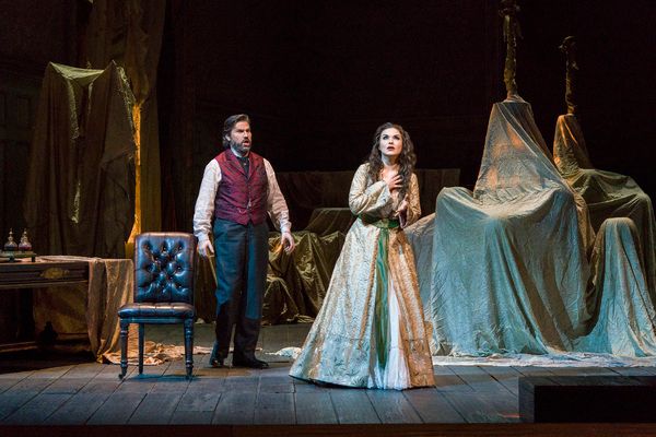 Massimo Cavalletti and Olga Peretyatko-Mariotti Photo