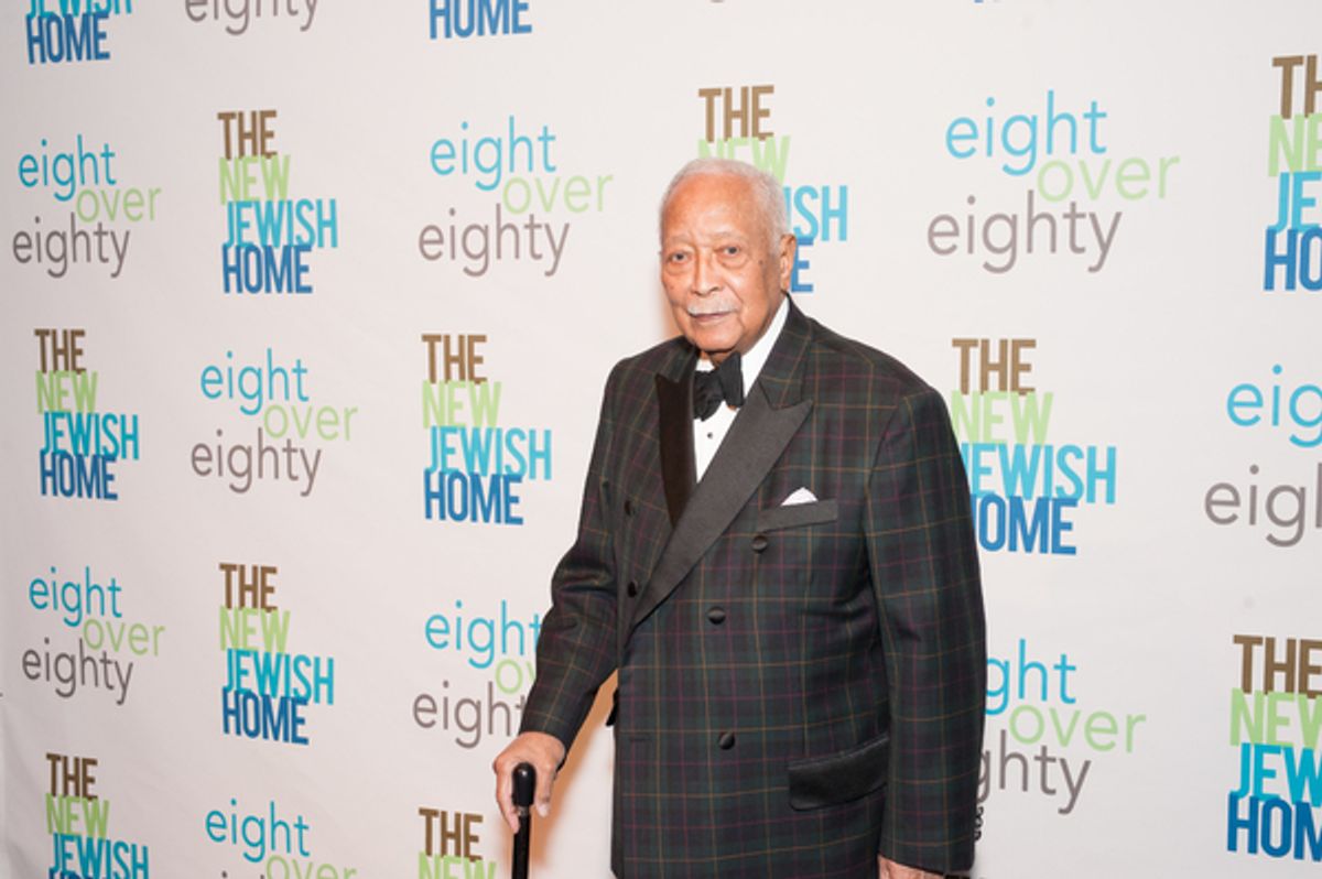 David N. Dinkins  at 