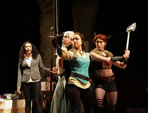 Vivienne James, Betty Smith, Alex Brokowski, Kristen Wolfe Photo