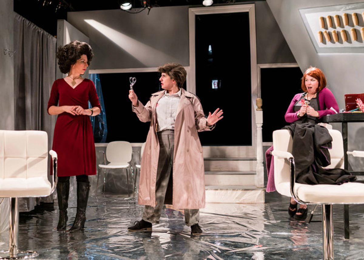 Kim Boler, Jennifer Adams and Kirstin Franklin at 