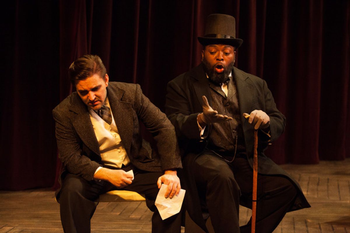 Justin Stolz and Jardian Tarver at Capitol City Opera Presents LA TRAVIATA