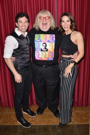 Kelli Barrett, Jarrod Spector, Bruce Vilanch Photo
