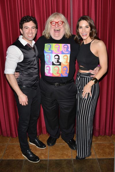 Kelli Barrett, Jarrod Spector, Bruce Vilanch Photo